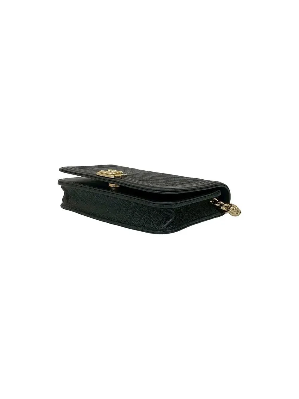 Chanel Boy Wallet On Chain Chevron #251708C28B